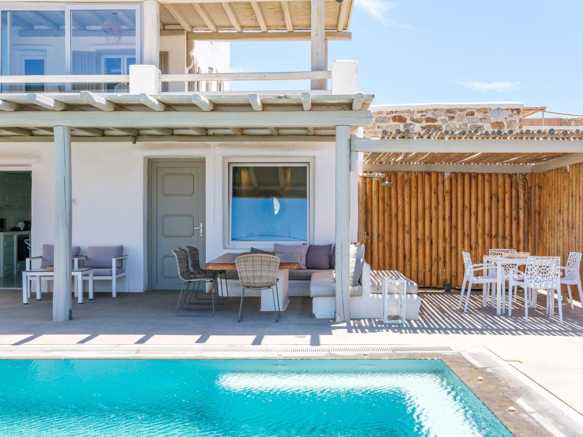 The Mykonist Merchia Beach Villas & Suites Екстериор снимка